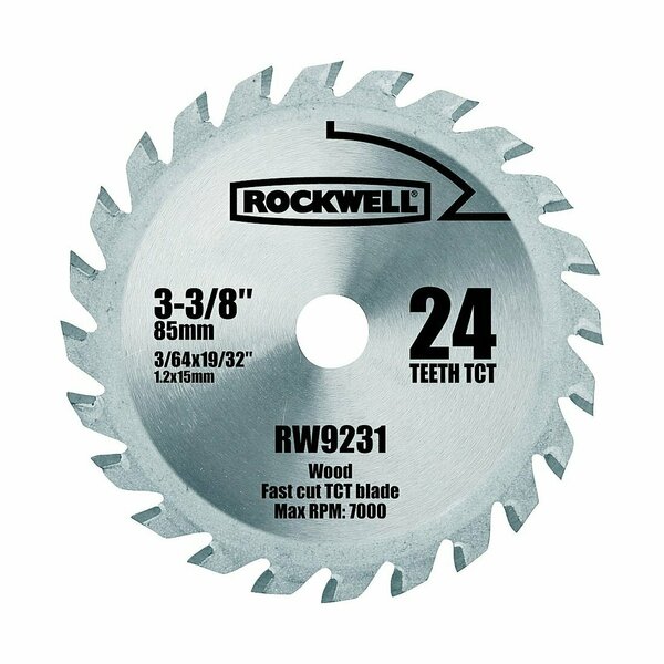 Worx/Rockwell SAW BLADE 3-3/8 in. 24T RW9231